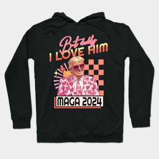 Funny But Daddy I Love Him Donald, Trump 2024 Hoodie